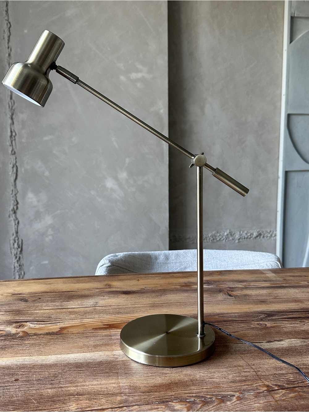 Threshold Adjustable Brass Task / Desk Lamp – Modern Style